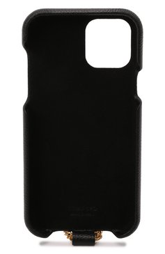 Кожаный чехол для iphone 12 pro TOM FORD черного цвета, арт. S0391T-LCL095 | Фото 2 (Женское Кросс-КТ: Кожа iPhone; Региональные ограничения белый список (Axapta Mercury): Не проставлено; Материал: Натуральная кожа; Нос: Не проставлено)