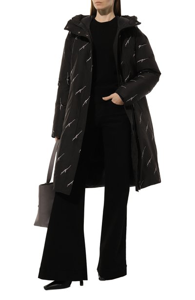 Пуховик MSGM черного цвета по цене 54150 руб., арт. 3741MDH13/237705, фото 2 Пуховик MSGM, арт. 3741MDH13/237705, фото 2