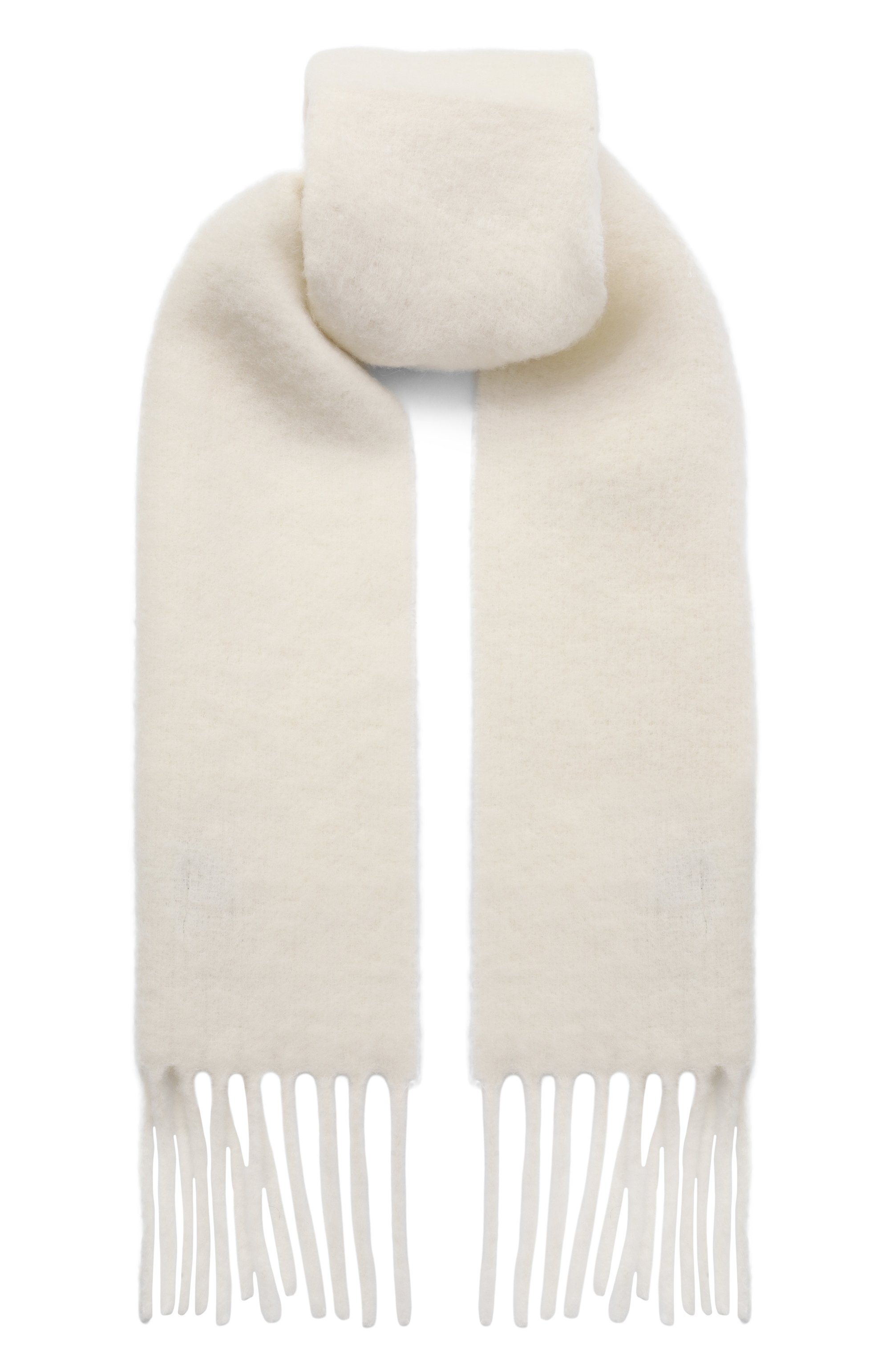 Шерстяной шарф SPORTY AND RICH, арт. AC08364326WH37, фото 1