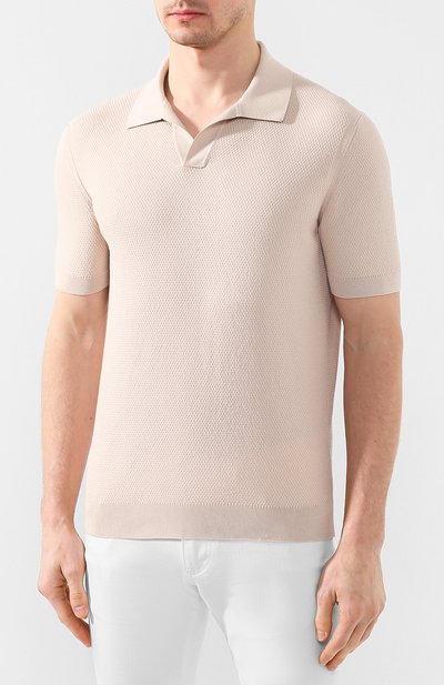 Хлопковое поло ZEGNA, арт. UUC96/C32, фото 3