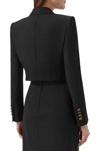 Жакет из шерсти и шелка DOLCE & GABBANA, арт. F299YT/FU20W, фото 4