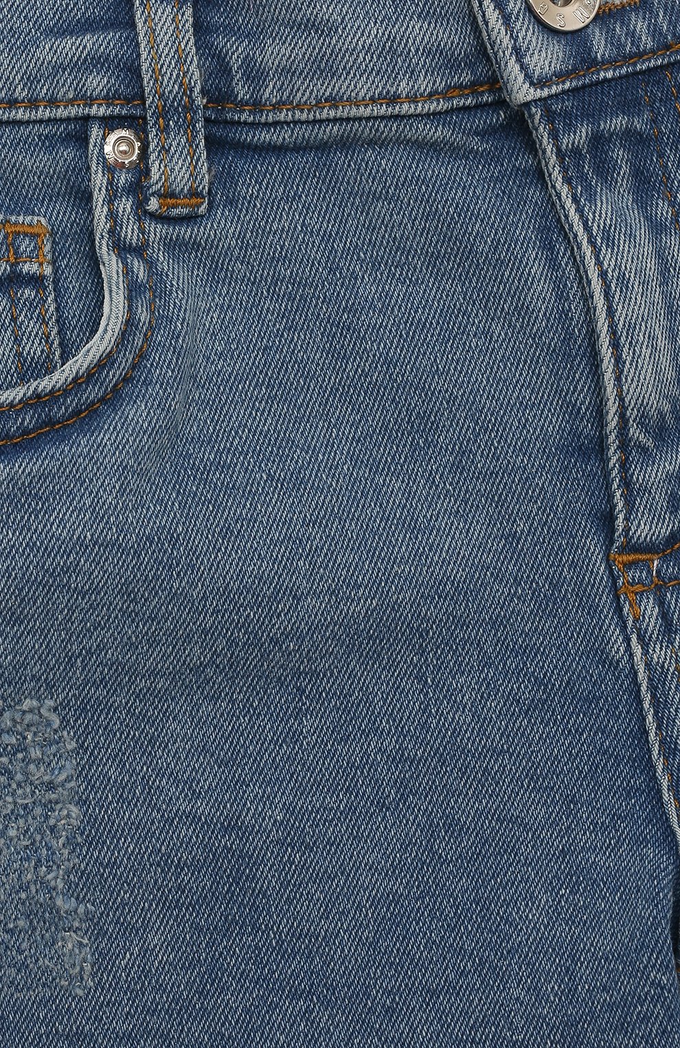 Джинсовые шорты MSGM KIDS, арт. MS028779, фото 3