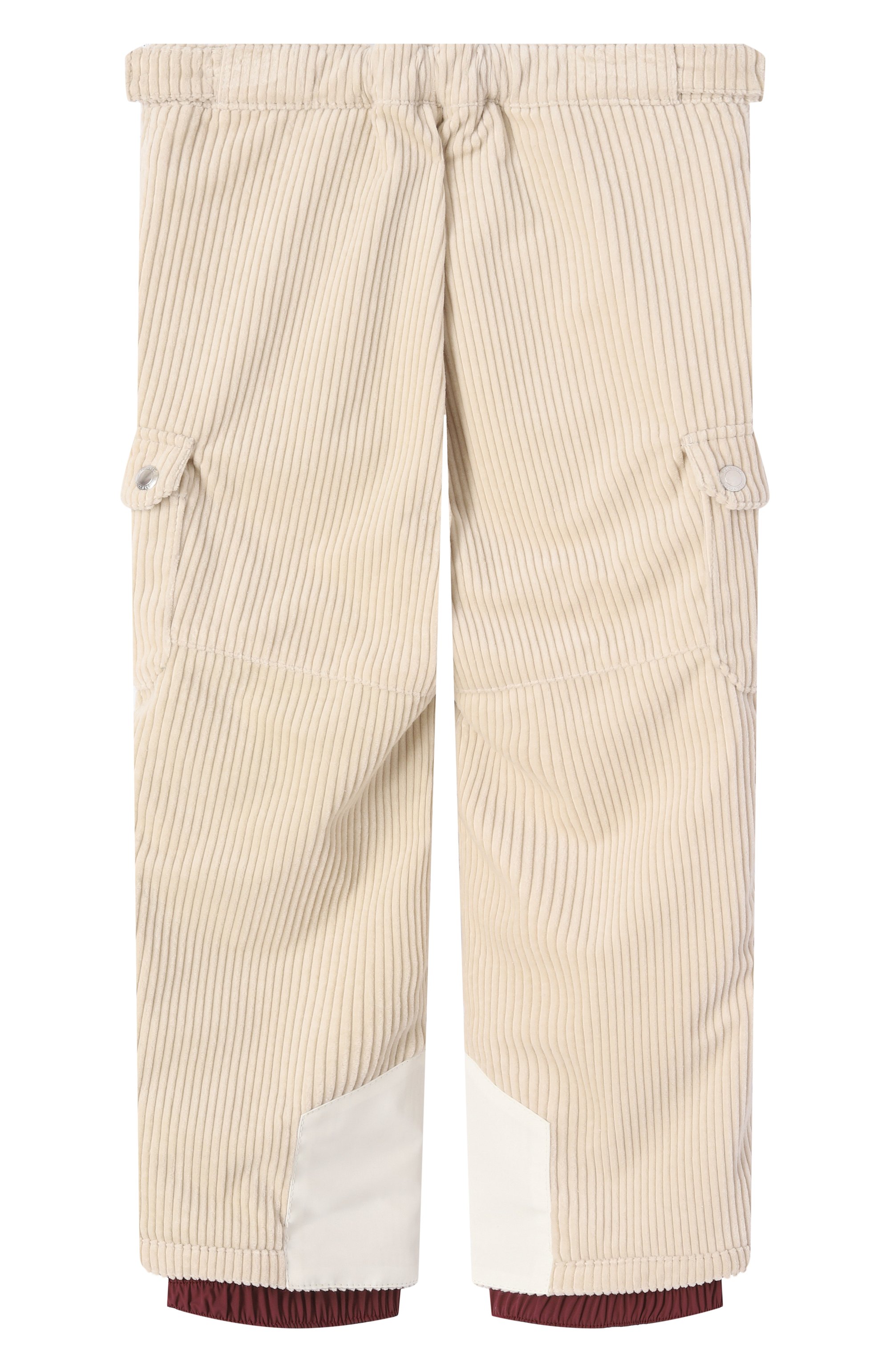 Вельветовые брюки-карго BRUNELLO CUCINELLI кремового цвета по цене 244000 руб., арт. B408ME999C, фото 2 Вельветовые брюки-карго BRUNELLO CUCINELLI, арт. B408ME999C, фото 2