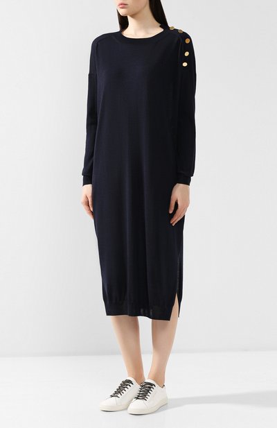 Платье из смеси шерсти и шелка STELLA MCCARTNEY, арт. 269330/S2087, фото 3