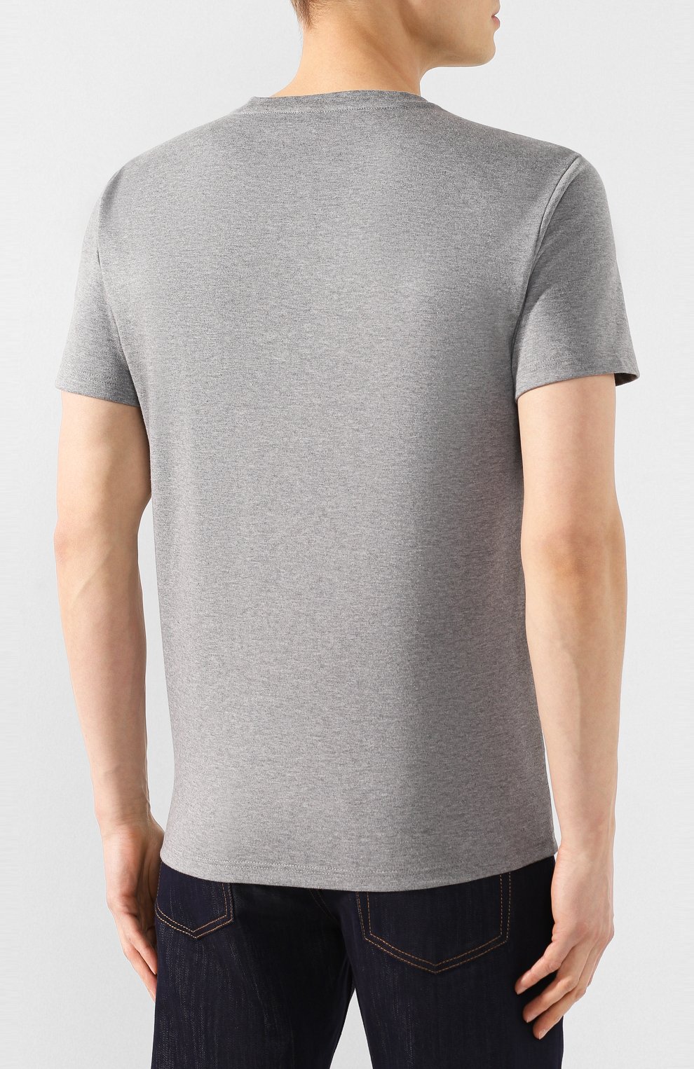 Хлопковая футболка BERLUTI, арт. R17JRS41-001, фото 4