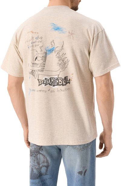 Хлопковая футболка DOMREBEL, арт. BEAKER/T-SHIRT, фото 4