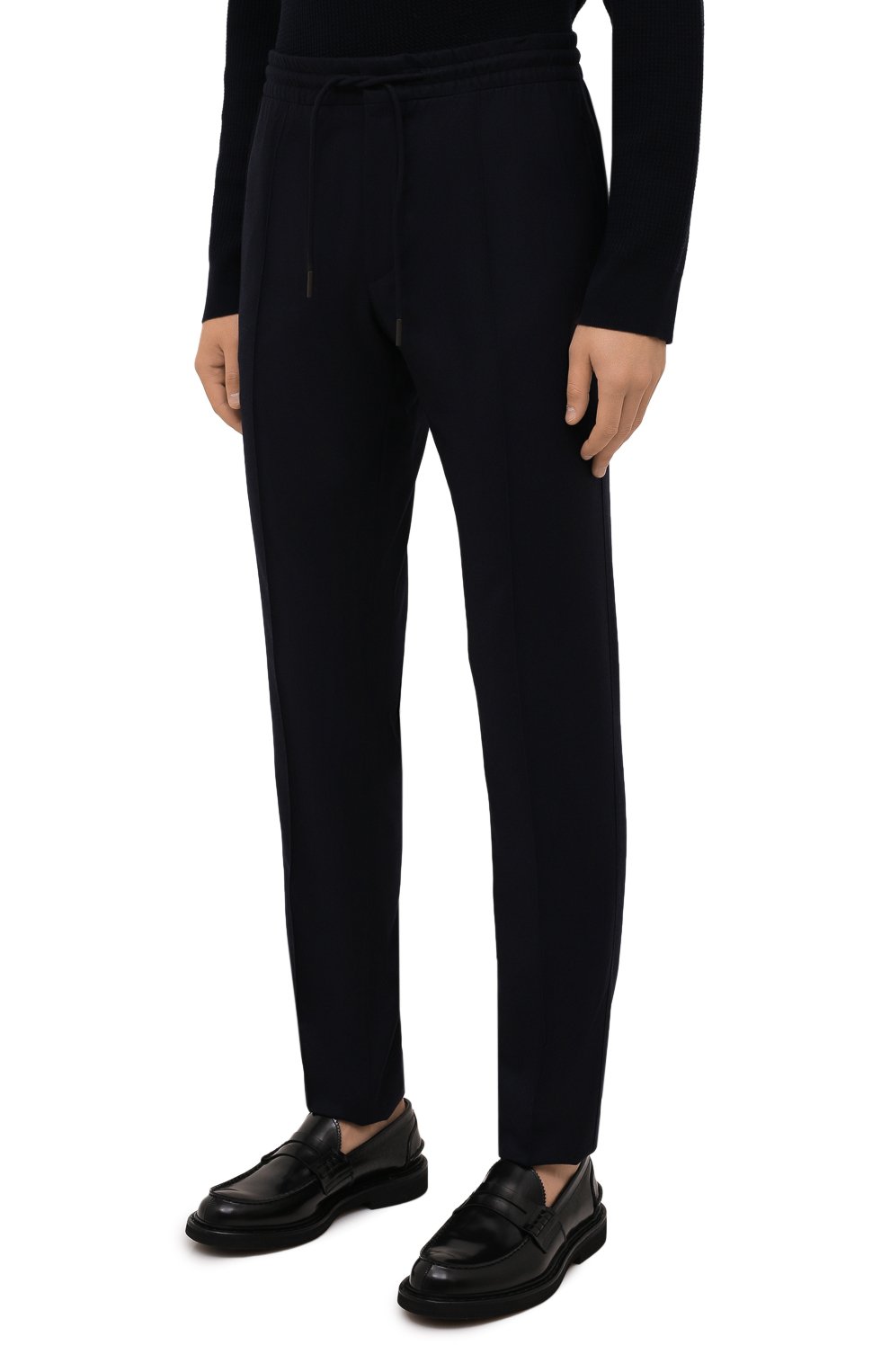 Брюки из шерсти и шелка ZEGNA, арт. UVI20/TT18, фото 3