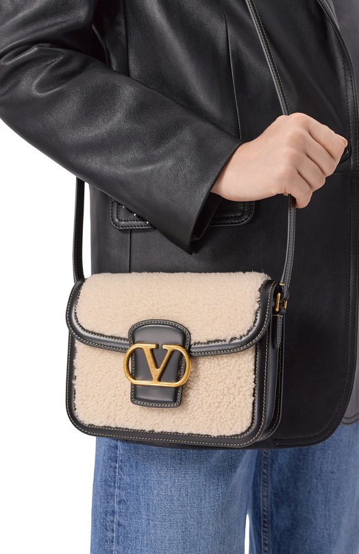 Сумка 9TO5 Valentino 7W2B0R46/QVM Кремовый  7W2B0R46/QVM Фото 2