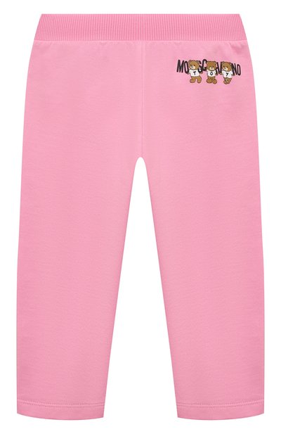 Комплект из толстовки и брюк MOSCHINO розового цвета по цене 16500 руб., арт. MUK04Y/LCA40, фото 4 Комплект из толстовки и брюк MOSCHINO, арт. MUK04Y/LCA40, фото 4