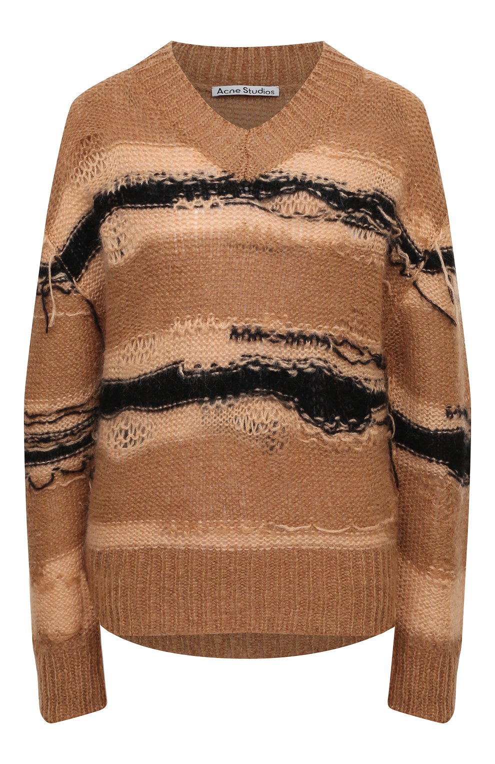 Свитер ACNE STUDIOS коричневого цвета по цене 43500 руб., арт. A60242, фото 1 Свитер ACNE STUDIOS, арт. A60242, фото 1