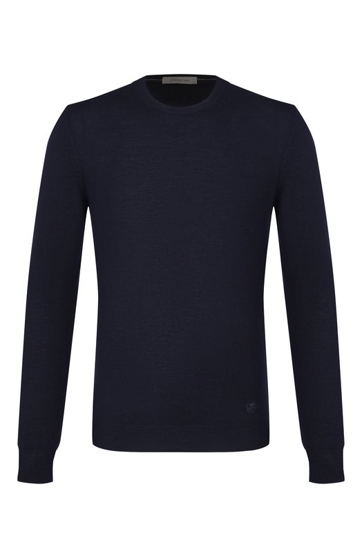 Шерстяной джемпер Corneliani 26M500-2625100 Синий 26M500-2625100