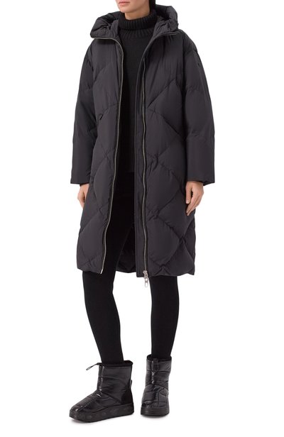 Комбинированные полусапоги mid puffy-d PREMIATA черного цвета по цене 32750 руб., арт. MIDPUFFD/VAR 8688, фото 3 Комбинированные полусапоги mid puffy-d PREMIATA, арт. MIDPUFFD/VAR 8688, фото 3