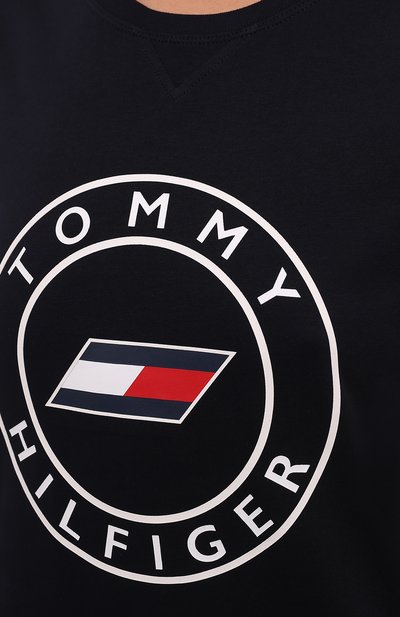 Хлопковая футболка TOMMY HILFIGER, арт. S10S101046, фото 5