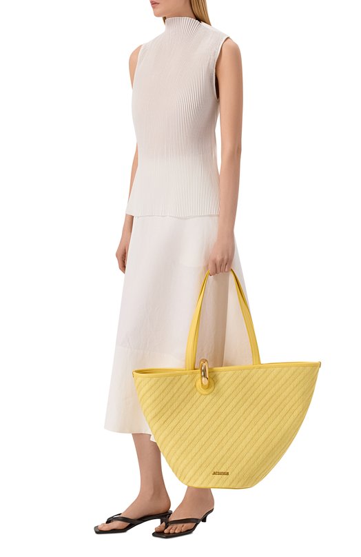 Сумка-тоут Le Bambola Jacquemus 26EBAW00382/AW00722 Жёлтый  26EBAW00382/AW00722 Фото 3