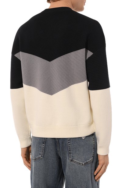 Джемпер из шерсти и хлопка EMPORIO ARMANI, арт. 6D1MXR/1MKGZ, фото 4