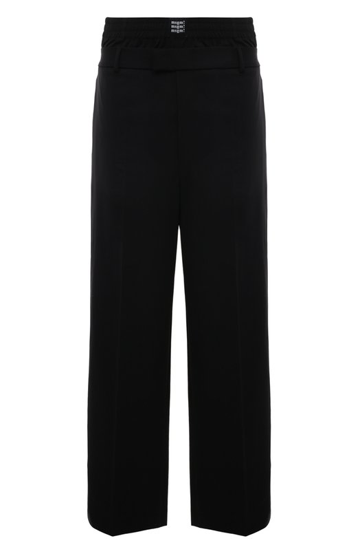 

Шерстяные брюки MSGM, Чёрный
