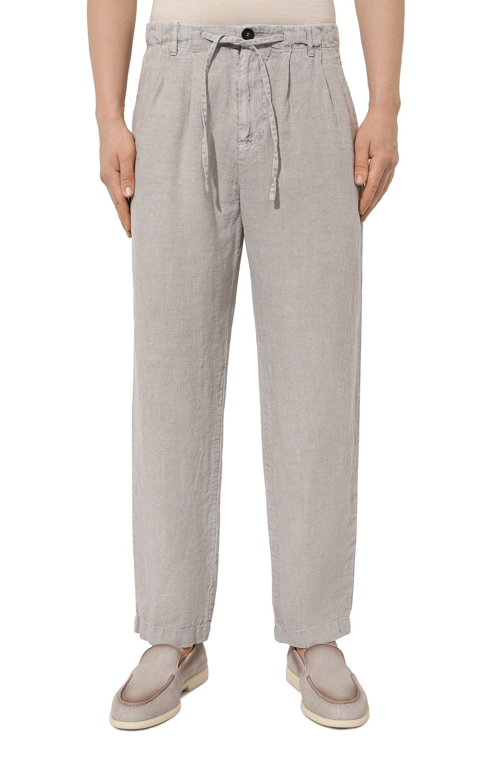 Льняные брюки HANNES ROETHER, арт. 110974/PA21PER.602, фото 3