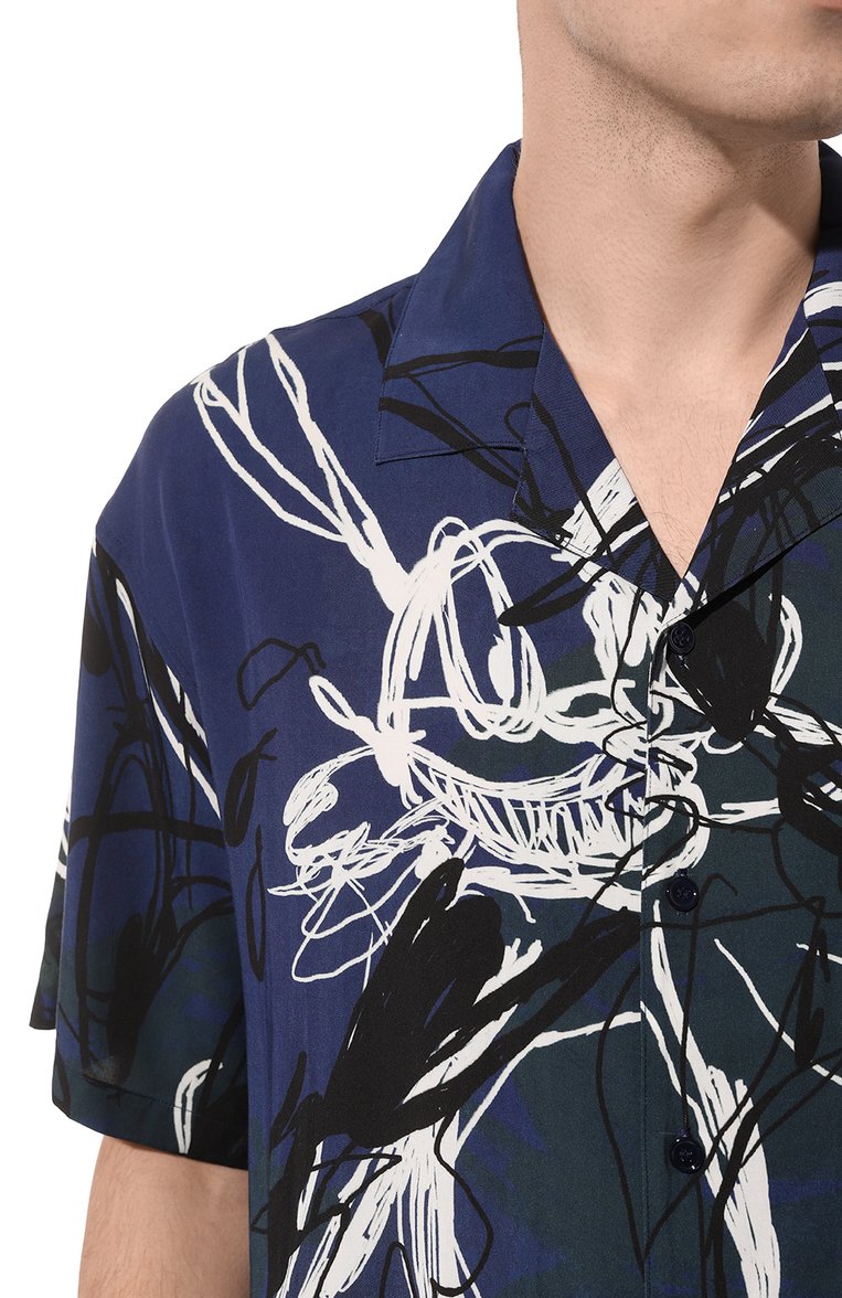 Рубашка из вискозы DOMREBEL, арт. MR00/CAMP C0LLAR SHIRT, фото 1
