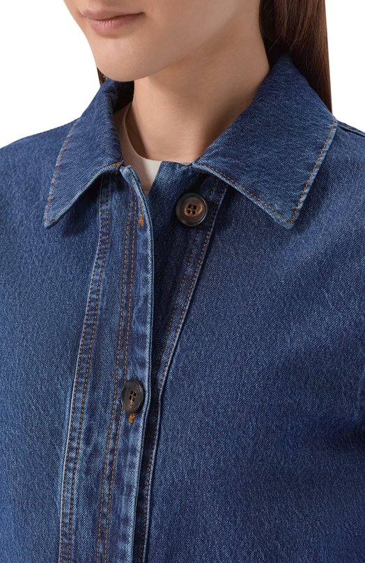 Джинсовая куртка Kiton DJ61405K0926H Синий  DJ61405K0926H Фото 5