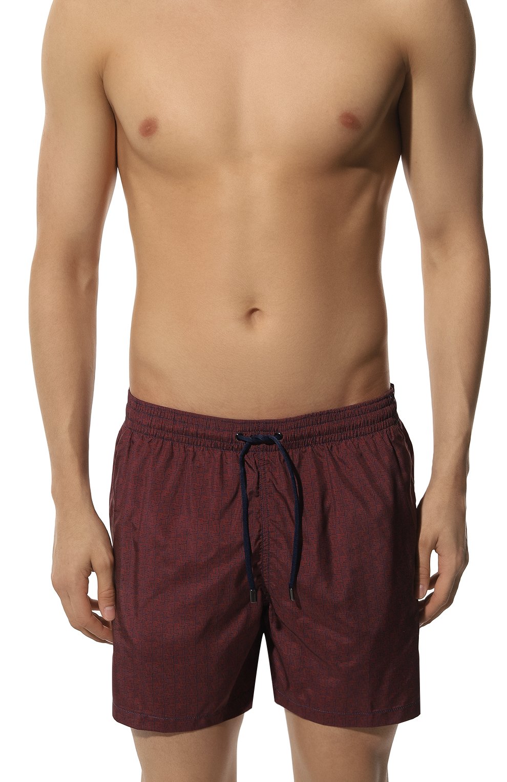 Плавки-шорты CANALI бордового цвета по цене 27650 руб., арт. 93009/UA00089, фото 2 Плавки-шорты CANALI, арт. 93009/UA00089, фото 2