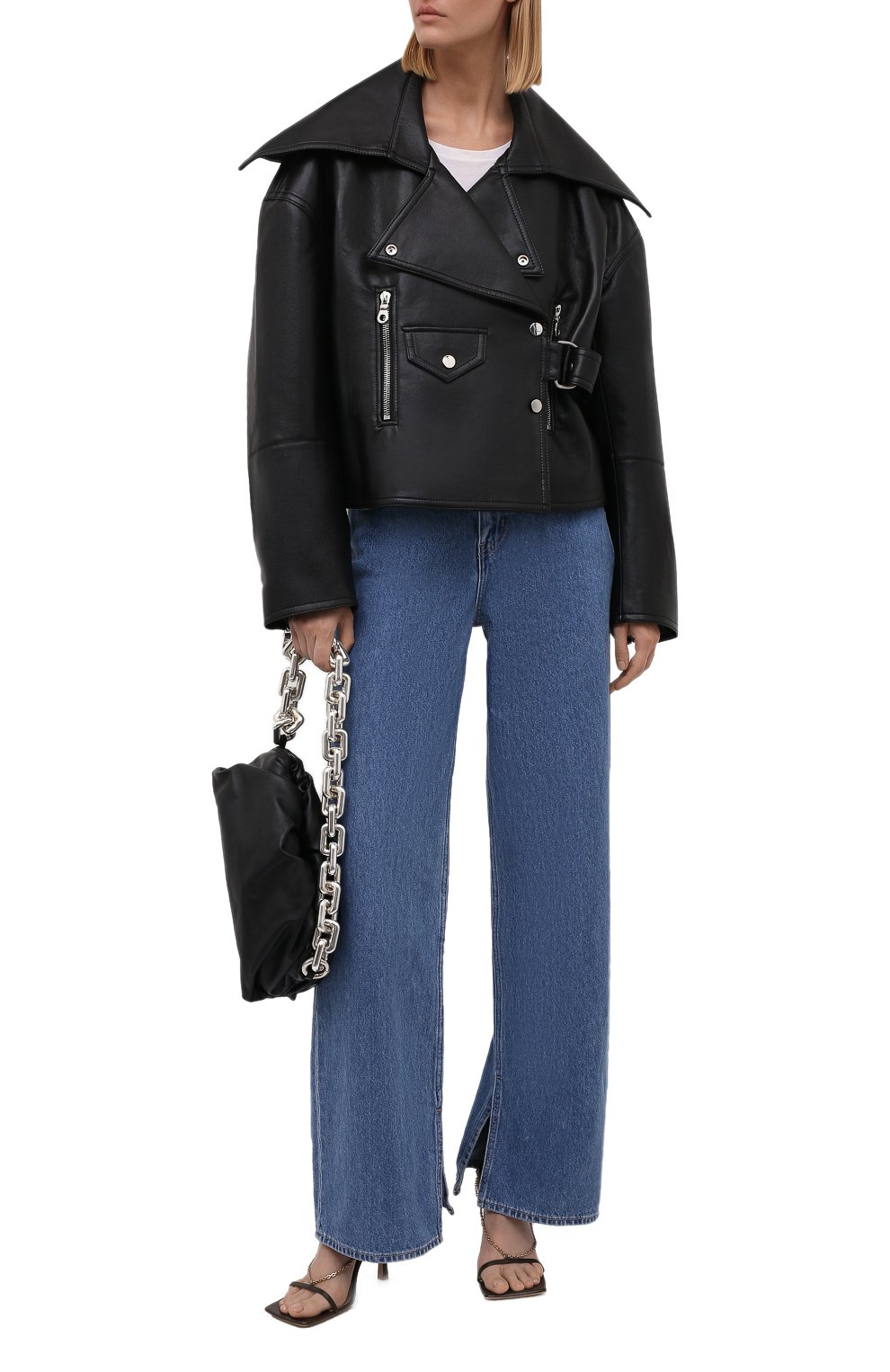 Куртка NANUSHKA черного цвета по цене 113000 руб., арт. NW21PF0W00199, фото 2 Куртка NANUSHKA, арт. NW21PF0W00199, фото 2