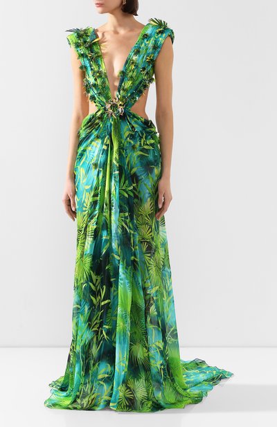 Шелковое платье VERSACE, арт. A86682/A234695, фото 3