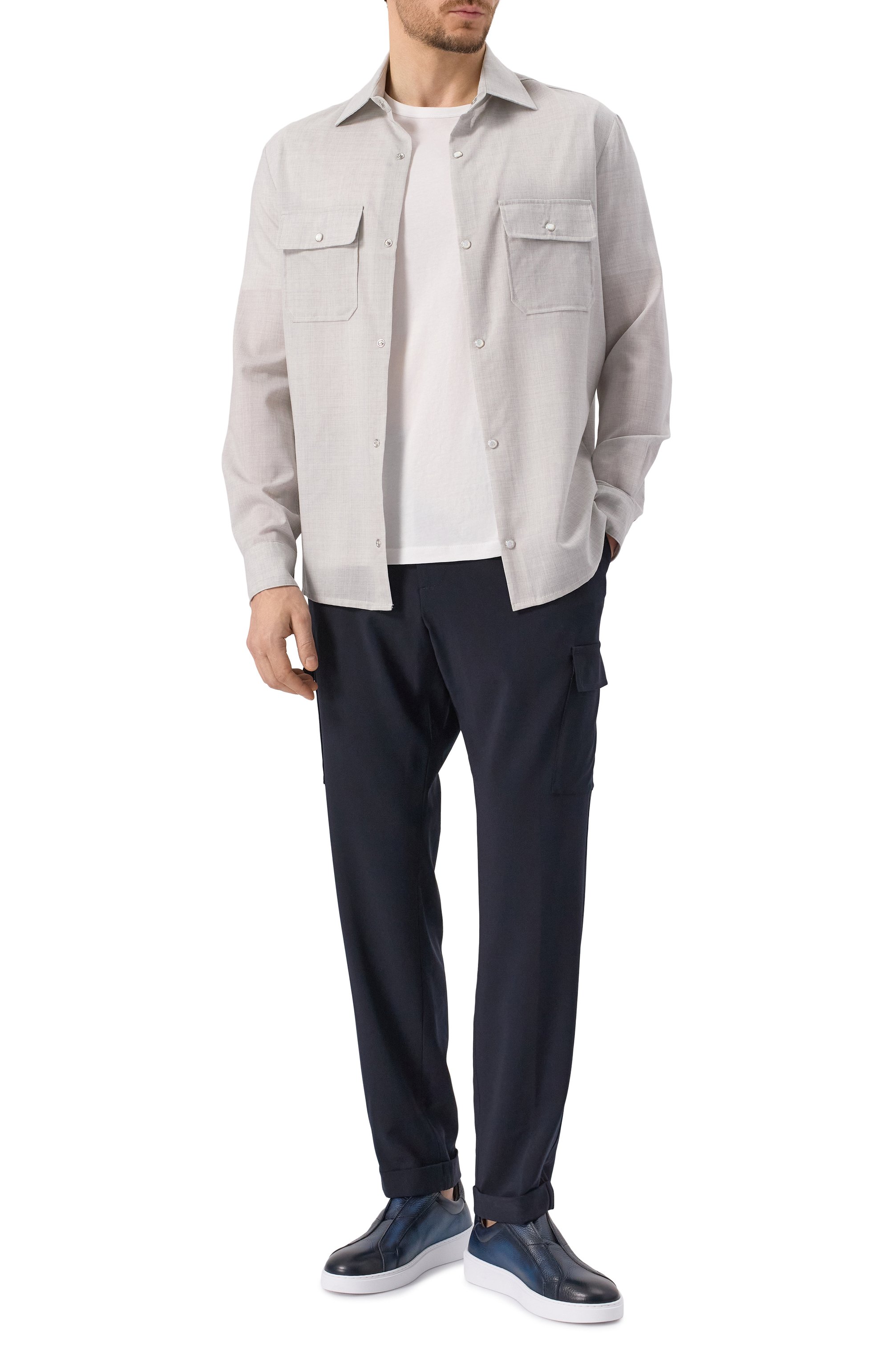 Кожаные кеды MAGNANNI, арт. 25569/RUG0, фото 2