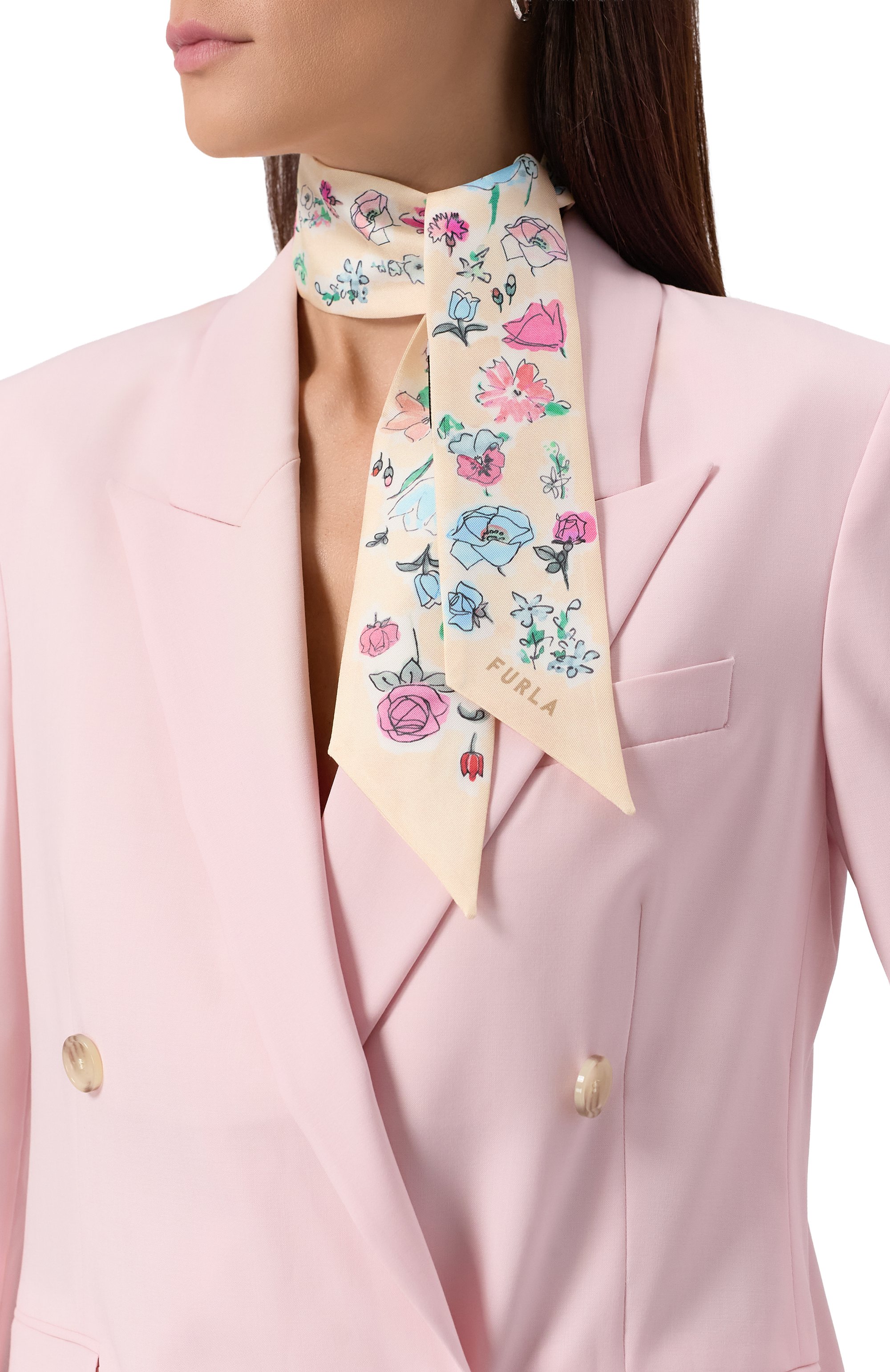 Шелковый шарф-твилли FURLA, арт. WT00022/BX3853, фото 2