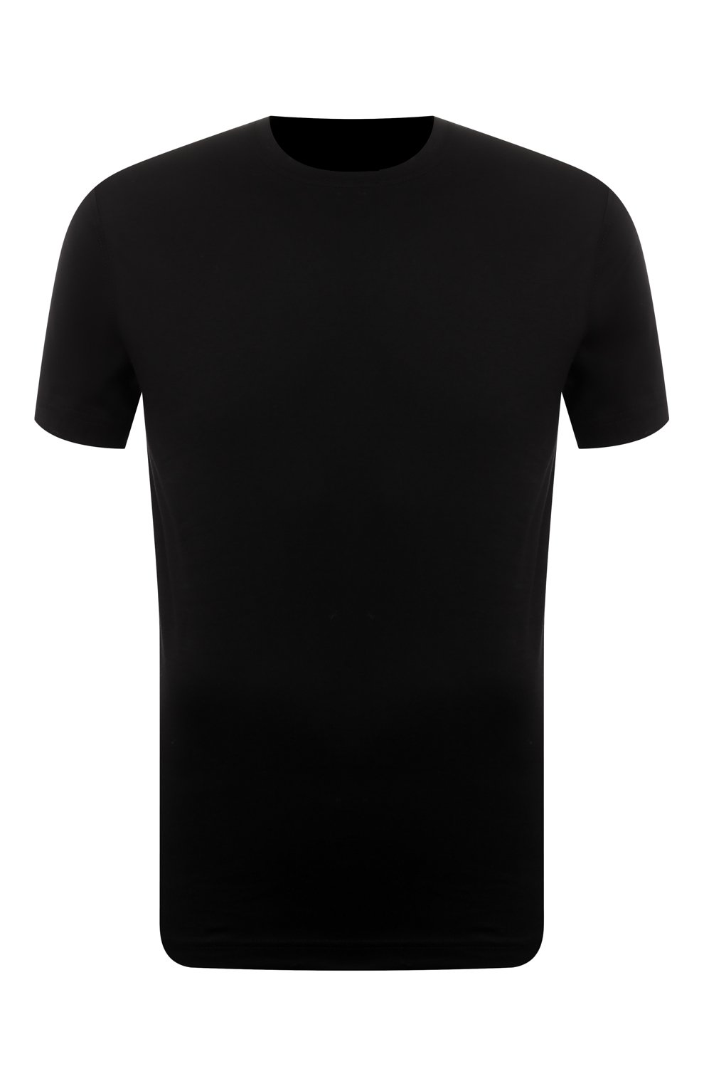 Хлопковая футболка WHO_AM, арт. MTS1-P243-BLK, фото 1