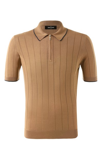 Мужская шелковое поло GRAN SASSO, арт. 43128/23510
