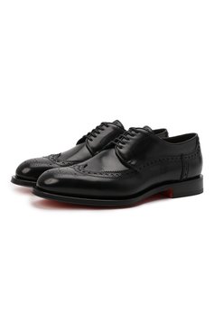 Кожаные дерби SANTONI, арт. MCCG18046MC8HVVDN01, фото 1