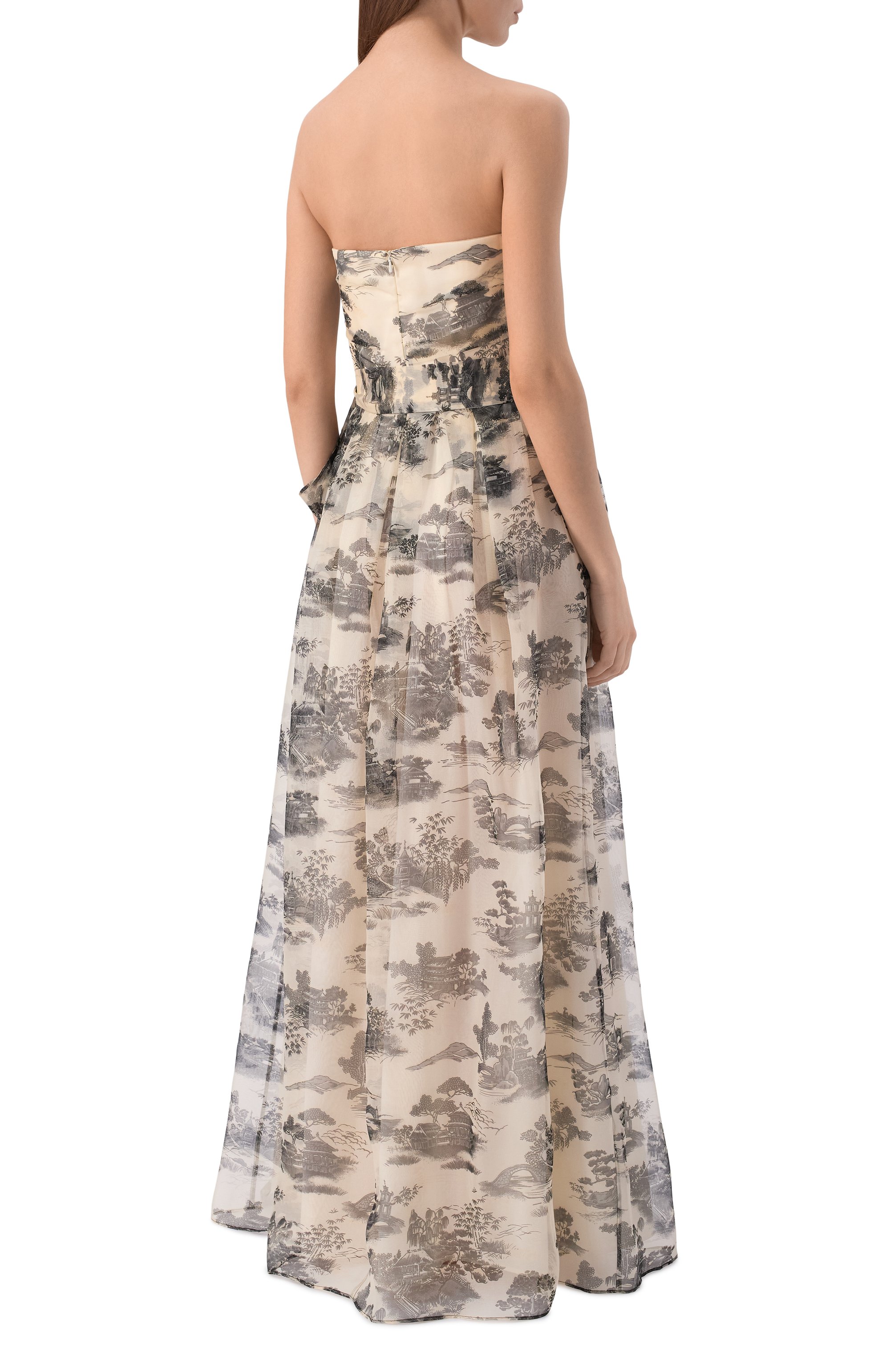 Шелковое платье MAX MARA STUDIO, арт. MSED0MINI0, фото 3