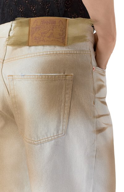 Джинсы MAGLIANO кремового цвета по цене 66200 руб., арт. MGSS26DP01012, фото 5 Джинсы MAGLIANO, арт. MGSS26DP01012, фото 5