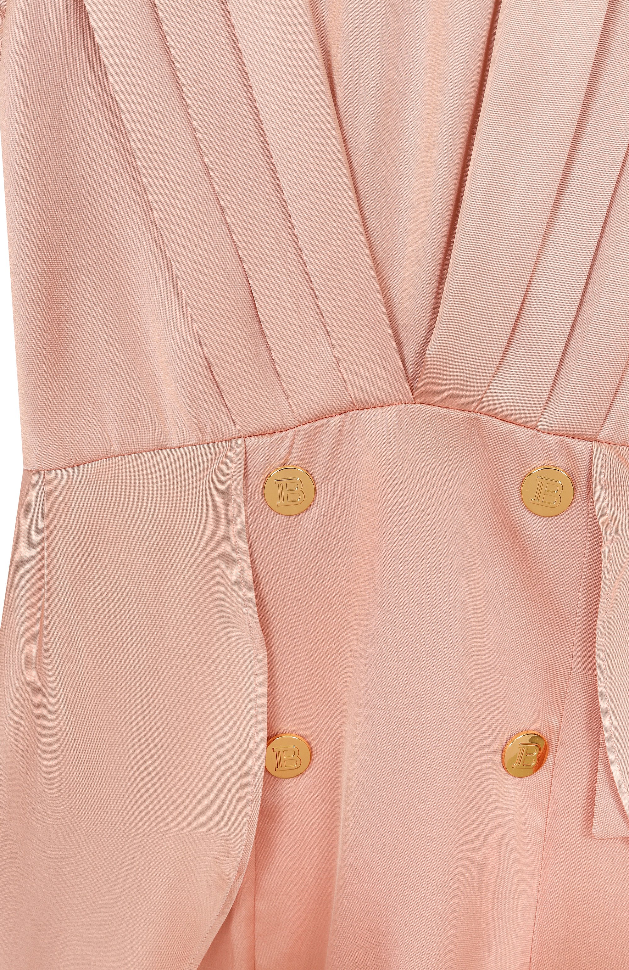 Платье из вискозы BALMAIN, арт. BX1D91, фото 3