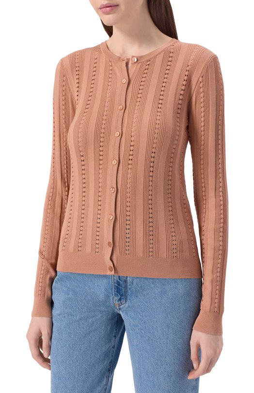 Кардиган из вискозы Blumarine 2M690A Розовый  2M690A Фото 3