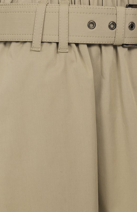 Хлопковая юбка Brunello Cucinelli ML138G3753 Хаки  ML138G3753 Фото 6