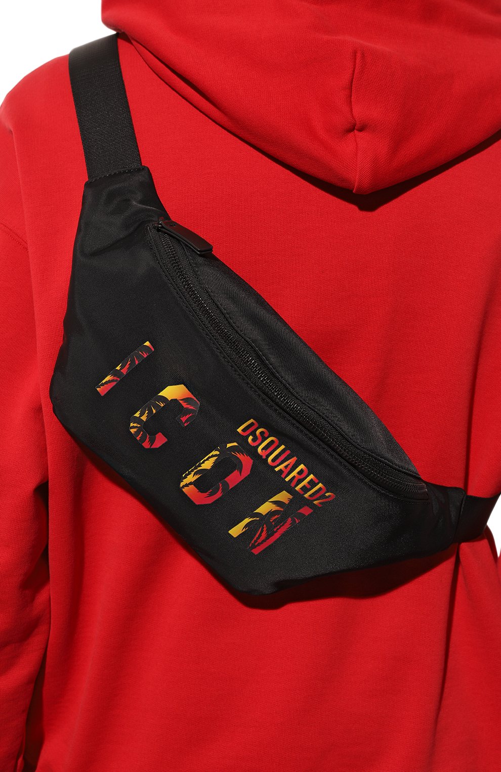 Текстильная поясная сумка icon DSQUARED2, арт. BBM0058 11706188, фото 2