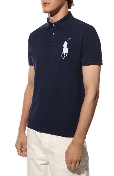 Хлопковое поло POLO RALPH LAUREN, арт. 710781433, фото 3