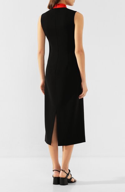 Шерстяное платье GIVENCHY черного цвета по цене 164500 руб., арт. BW20SG10EG, фото 4 Шерстяное платье GIVENCHY, арт. BW20SG10EG, фото 4