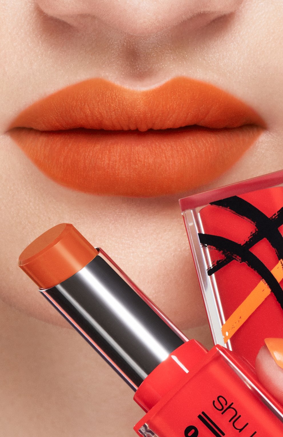 Помада для губ rouge unlimited matte, or1 chili ambition SHU UEMURA цвета по цене 2420 руб., арт. 4935421731737, фото 5 Помада для губ rouge unlimited matte, or1 chili ambition SHU UEMURA, арт. 4935421731737, фото 5