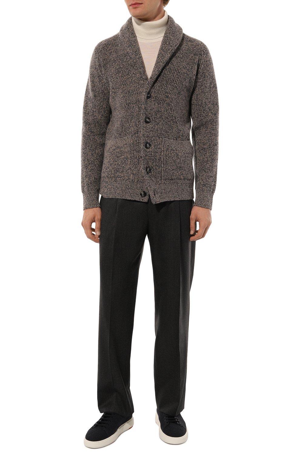 Кардиган из шерсти и кашемира ANDREA CAMPAGNA, арт. AC01, фото 2