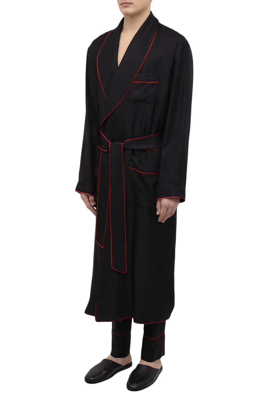 Шелковый халат DOLCE & GABBANA, арт. G031TT/GEY14, фото 3