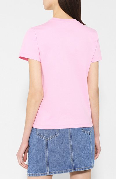 Хлопковая футболка MSGM, арт. 2641MDM95 195298, фото 4
