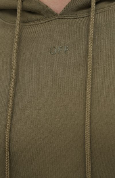 Хлопковое худи OFF-WHITE, арт. 0MBB037F21FLE007, фото 5