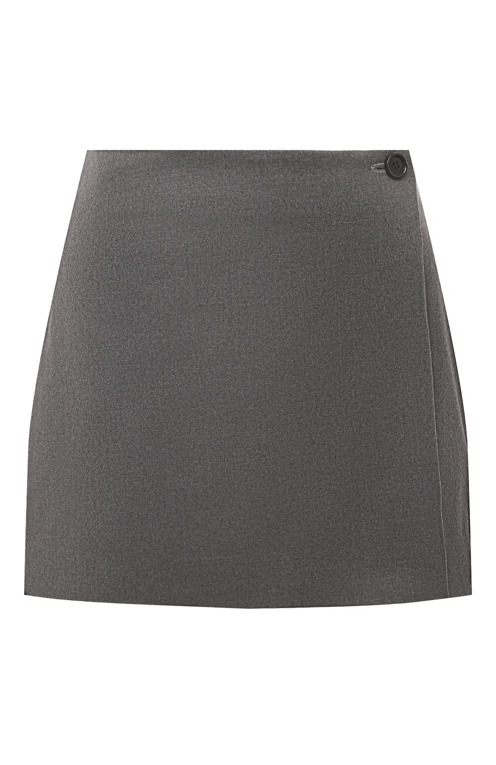Шерстяная юбка SASHAVERSE серого цвета по цене 27000 руб., арт. SK012/97674/GREY/SS24, фото 1 Шерстяная юбка SASHAVERSE, арт. SK012/97674/GREY/SS24, фото 1