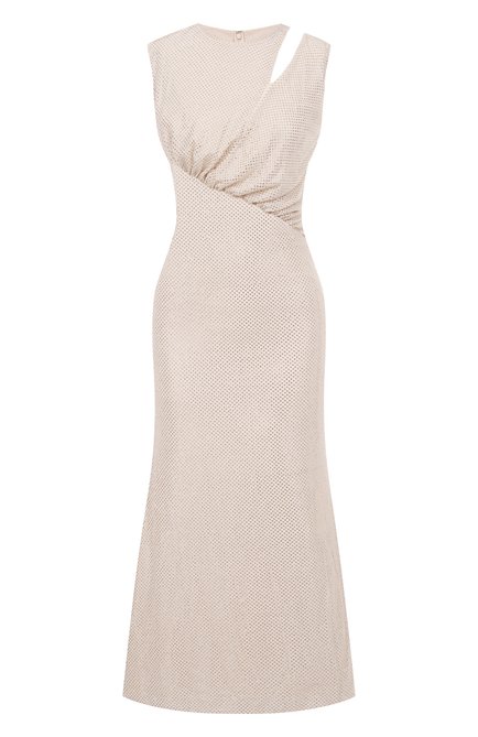 Женское платье с отделкой стразами SELF-PORTRAIT, арт. SC25030MCH