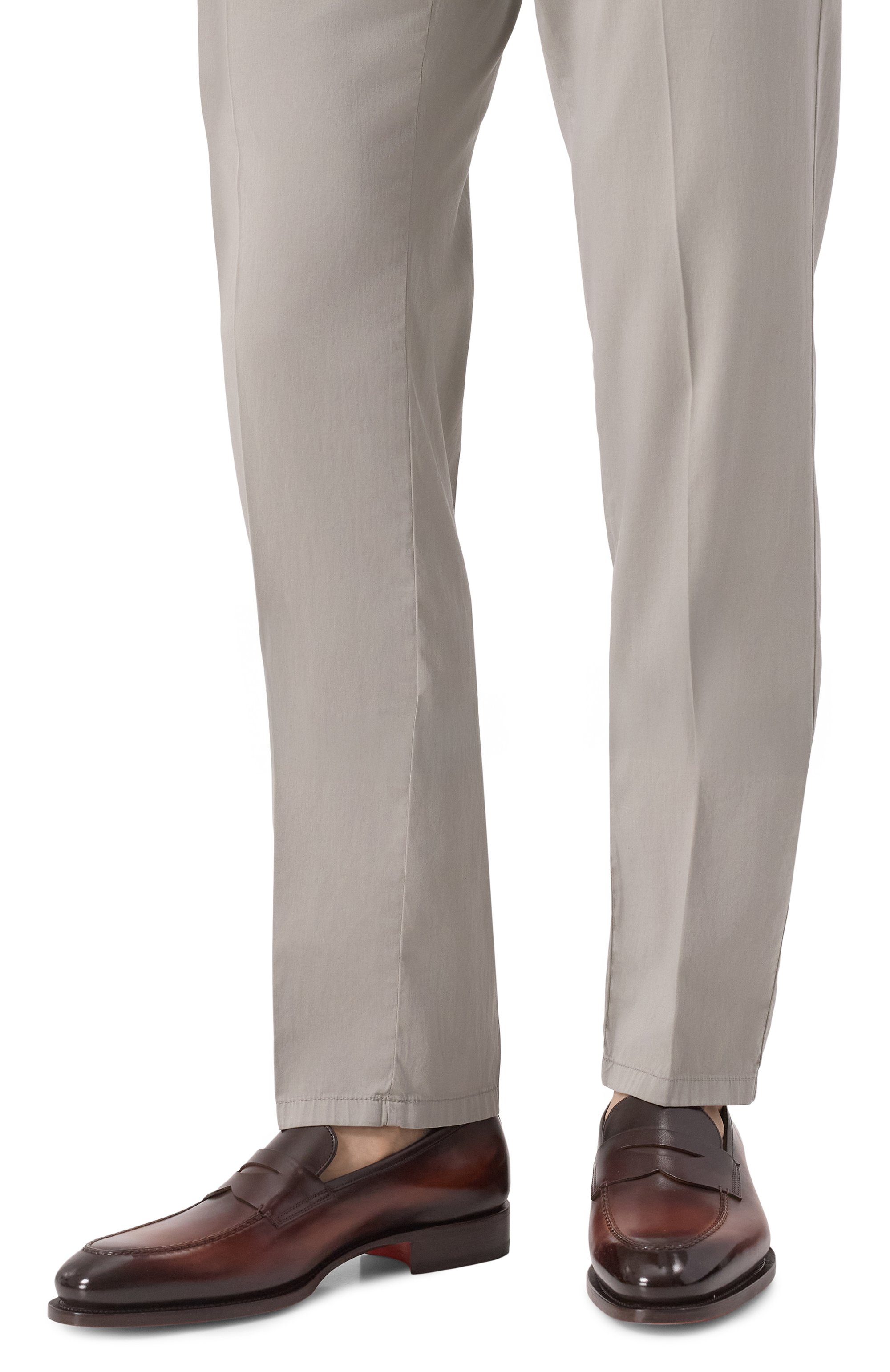 Кожаные пенни-лоферы adrian SANTONI, арт. MCAG18935MC3HWVE, фото 3