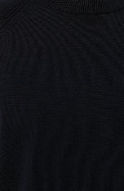 Хлопковый джемпер CORTIGIANI темно-синего цвета по цене 65800 руб., арт. 719310, фото 5 Хлопковый джемпер CORTIGIANI, арт. 719310, фото 5