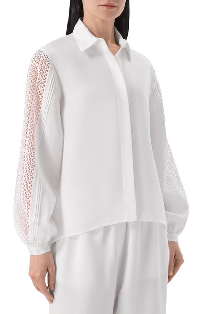 Рубашка из лиоцелла и льна BOSS, арт. 50556709, фото 3