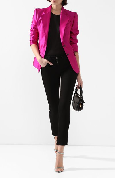 Шелковая футболка TOM FORD, арт. TSJ383-FAX025, фото 2